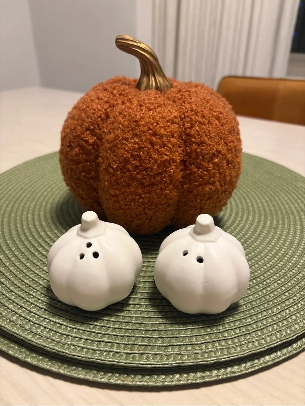 Pumpkin Salt & Pepper Shakers
